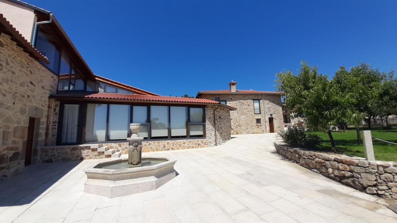 O Muino Casa Ferrador Ribeira Sacra Apartment Barantes Bagian luar foto