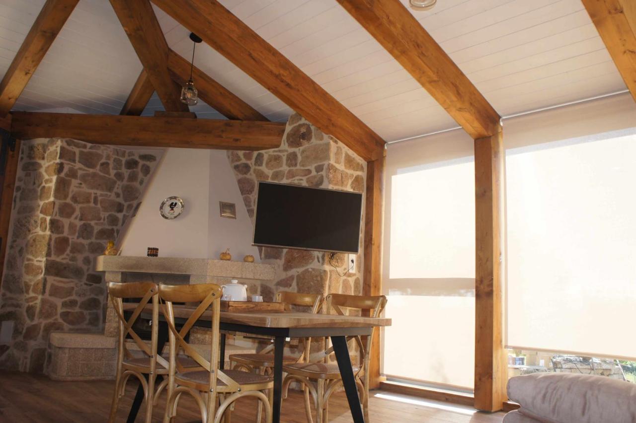 O Muino Casa Ferrador Ribeira Sacra Apartment Barantes Bagian luar foto