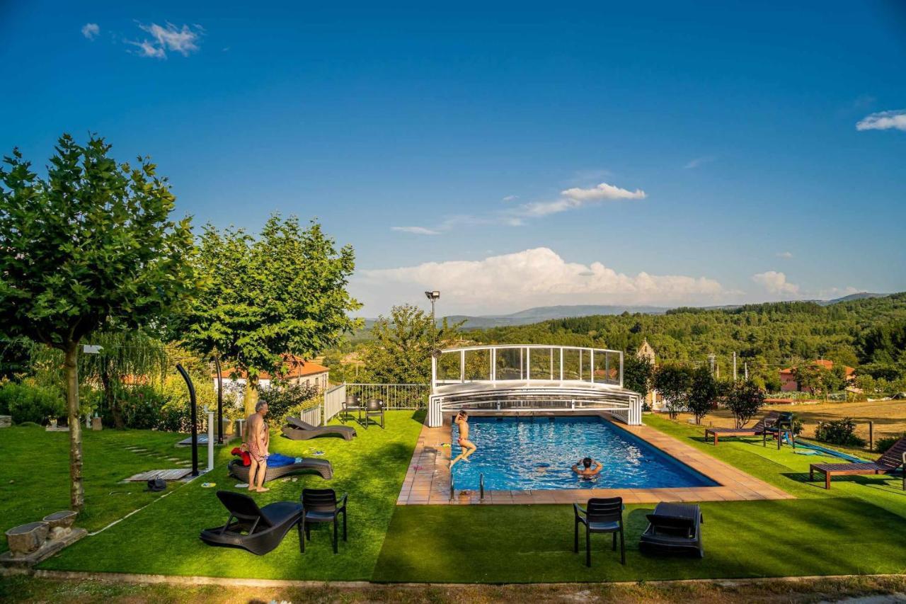 O Muino Casa Ferrador Ribeira Sacra Apartment Barantes Bagian luar foto